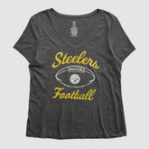 Pittsburgh Steelers NFL 2010s T-shirt Dark Heather Gray Vintage | Fanatics
