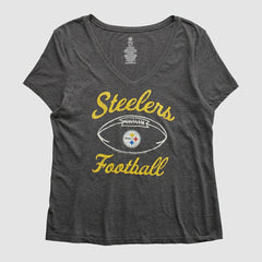 Pittsburgh Steelers NFL 2010s T-shirt Dark Heather Gray Vintage | Fanatics