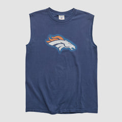 Denver Broncos NFL 2000s Tank Navy Vintage | Fanatics