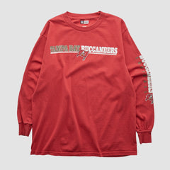 Tampa Bay Buccaneers NFL 2010s Long Sleeve T-shirt Red Vintage | Fanatics