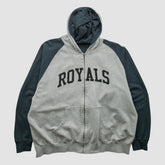 Kansas City Royals 2000s Hooded Full Zip Sweatshirt - MLB