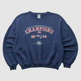 New England Patriots Jerzees 2004 Pullover Sweatshirt Navy Vintage | Fanatics