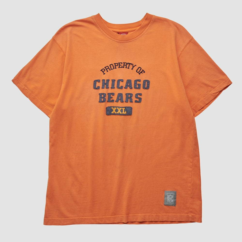 Chicago Bears NFL 2000s T-shirt Orange Vintage | Fanatics