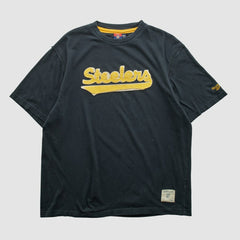 Pittsburgh Steelers Reebok 2000s T-shirt Black Vintage | Fanatics