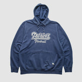 New England Patriots NFL 2000s Hooded Pullover Sweatshirt Navy Vintage | Fanatics