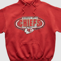 Kansas City Chiefs Logo Athletic 90s Hooded Pullover Sweatshirt Red Vintage | Fanatics