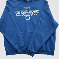 Indianapolis Colts NFL 2010 Hooded Pullover Sweatshirt Blue Vintage | Fanatics