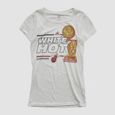 Miami Heat 2013 T-shirt White Vintage - NBA