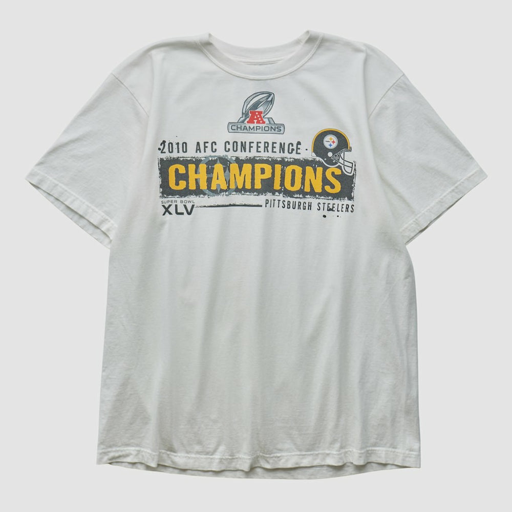 Pittsburgh Steelers Reebok 2010 T-shirt White Vintage | Fanatics