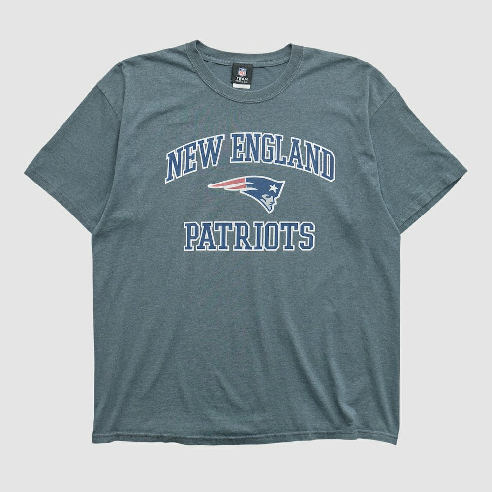 New England Patriots NFL 2010s T-shirt Dark Heather Gray Vintage | Fanatics