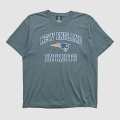 New England Patriots NFL 2010s T-shirt Dark Heather Gray Vintage | Fanatics