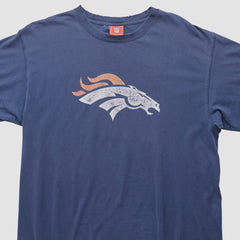 Denver Broncos NFL 2000s T-shirt Navy Vintage | Fanatics