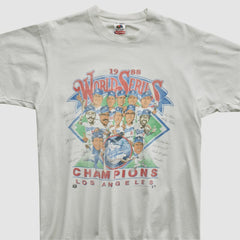World Series Fruit of The Loom 1988 T-shirt - MLB