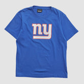 New York Giants Reebok 2000s T-shirt Blue Vintage | Fanatics