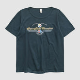 Pittsburgh Steelers Anvil 2006 T-shirt Navy Vintage | Fanatics
