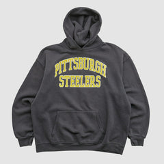 Pittsburgh Steelers NFL 2000s Hooded Pullover Sweatshirt Black Vintage | Fanatics