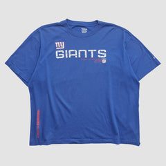 New York Giants Reebok 2000s T-shirt Blue Vintage | Fanatics
