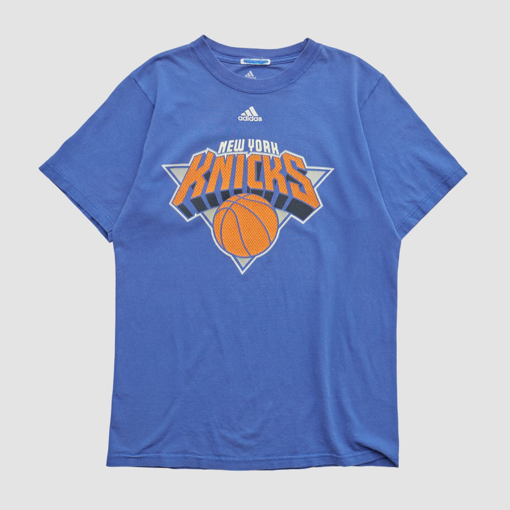 New York Knicks 2000s T-shirt Blue Vintage - NBA