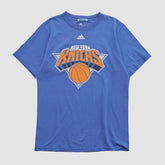 New York Knicks 2000s T-shirt Blue Vintage - NBA