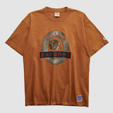 Atlanta Falcons Nutmeg Mills 90s T-shirt Clay Vintage | Fanatics