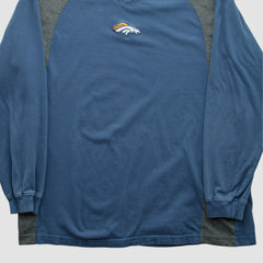 Denver Broncos NFL 2000s Long Sleeve T-shirt Navy Vintage | Fanatics