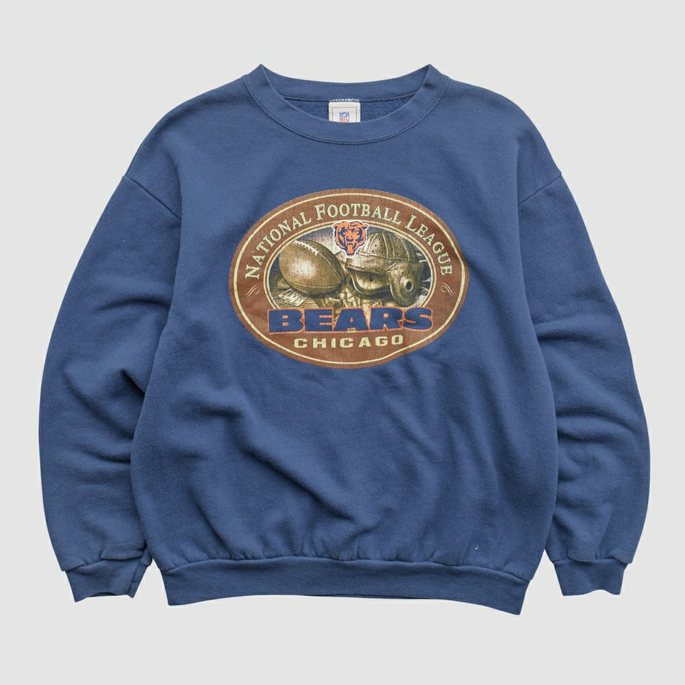 Chicago Bears NFL 2000s Pullover Sweatshirt Blue Vintage | Fanatics