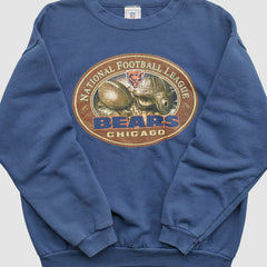 Chicago Bears NFL 2000s Pullover Sweatshirt Blue Vintage | Fanatics