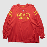 Kansas City Chiefs NFL 2000s Long Sleeve T-shirt Red Vintage | Fanatics