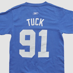 New York Giants Reebok 2000s T-shirt Blue Vintage | Fanatics