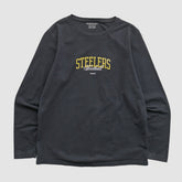 Pittsburgh Steelers Reebok 2000s Long Sleeve T-shirt Black Vintage | Fanatics