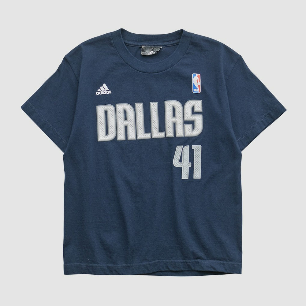Dallas Mavericks 2010s T-shirt Navy Vintage - NBA