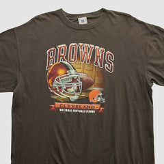 Cleveland Browns NFL 2000s T-shirt Brown Vintage | Fanatics