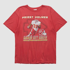 Priest Holmes NFL 2000s T-shirt Red Vintage | Fanatics