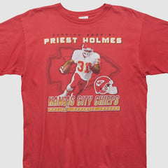 Priest Holmes NFL 2000s T-shirt Red Vintage | Fanatics