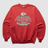 Kansas City Chiefs Jerzees 2003 Pullover Sweatshirt Red Vintage | Fanatics