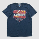 Cleveland Cavaliers NBA 2000s T-shirt Navy Vintage - NBA