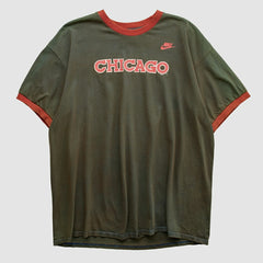 Chicago Bulls 2000s T-shirt Olive Vintage - NBA