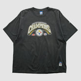 Pittsburgh Steelers Reebok 2005 T-shirt Black Vintage | Fanatics