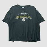 Pittsburgh Steelers NFL 2000s T-shirt Black Vintage | Fanatics