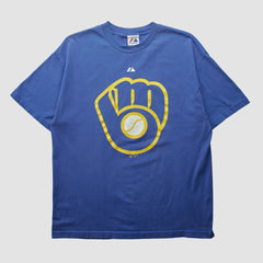 Milwaukee Brewers Majestic 2000s T-shirt - MLB