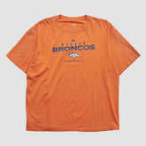 Denver Broncos NFL 2000s T-shirt Orange Vintage | Fanatics