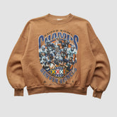 Denver Broncos Hanes 1998 Pullover Sweatshirt Clay Vintage | Fanatics