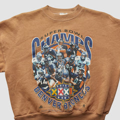 Denver Broncos Hanes 1998 Pullover Sweatshirt Clay Vintage | Fanatics
