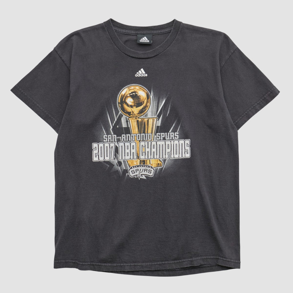 San Antonio Spurs 2007 T-shirt Black Vintage - NBA