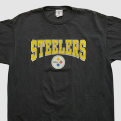 Pittsburgh Steelers NFL 2000s T-shirt Black Vintage | Fanatics