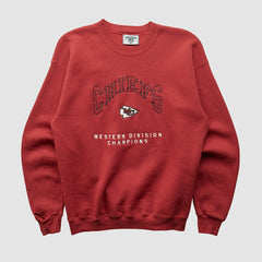 Kansas City Chiefs Lee Apparel 90s Pullover Sweatshirt Red Vintage | Fanatics