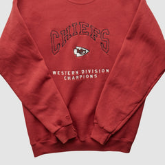 Kansas City Chiefs Lee Apparel 90s Pullover Sweatshirt Red Vintage | Fanatics