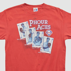 Philadelphia Phillies Majestic 2000s T-shirt - MLB