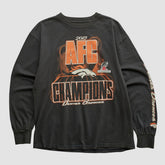Denver Broncos NFL 2013 Long Sleeve T-shirt Black Vintage | Fanatics