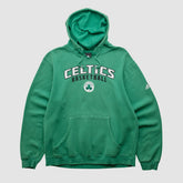 Boston Celtics 2010s Hooded Pullover Sweatshirt Green Vintage - NBA